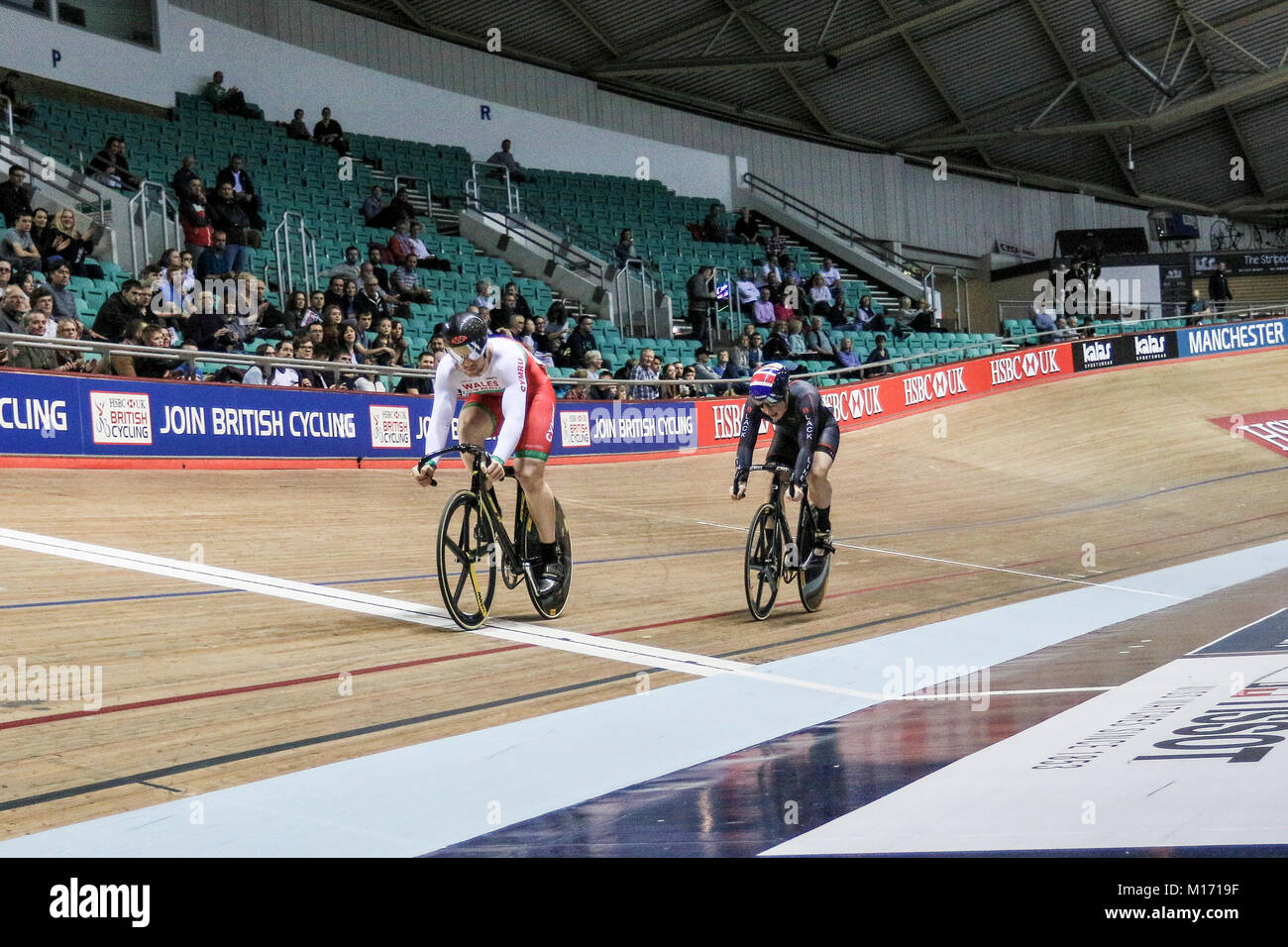 National Cycling Centre, Manchester, UK. 27th January, 2018. Lewis