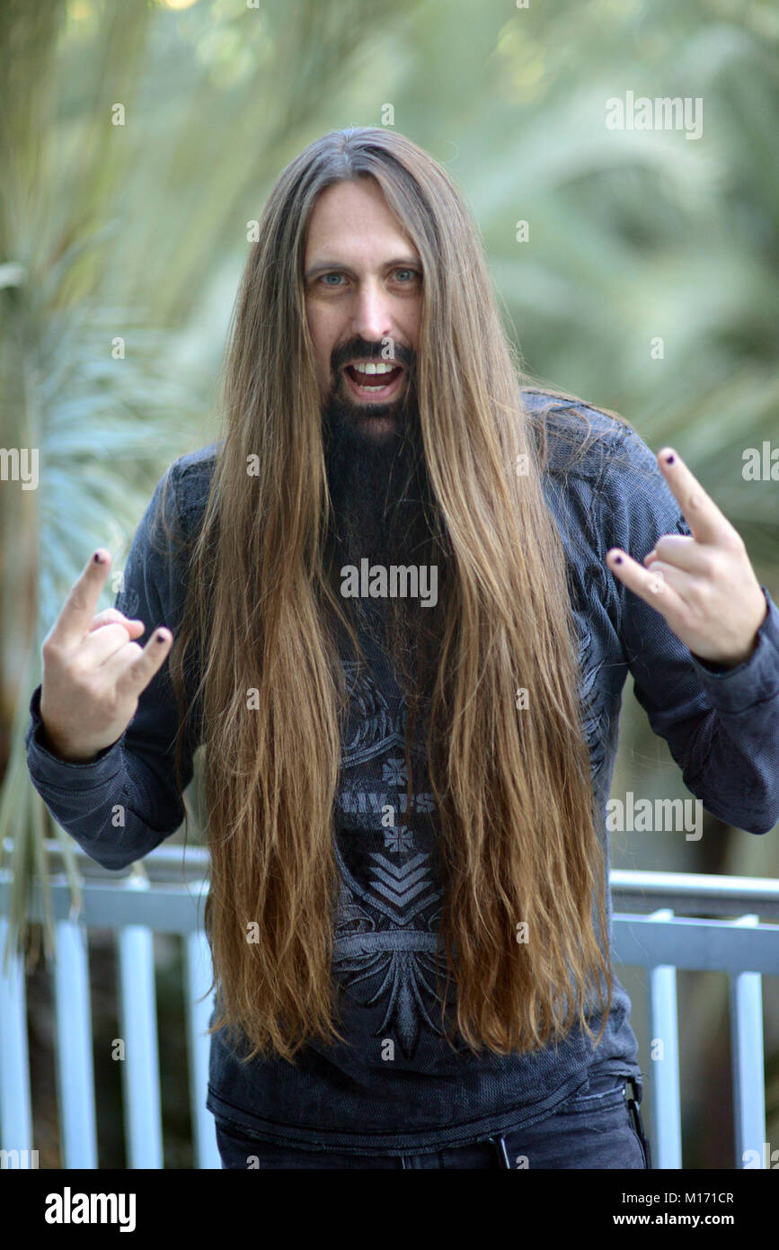 Anaheim, California, USA. 27th Jan, 2018. Musician IRA BLACK, heavy