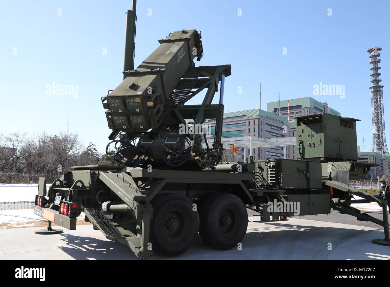 Patriot advanced capability pac 3 missile hi-res stock photography and ...