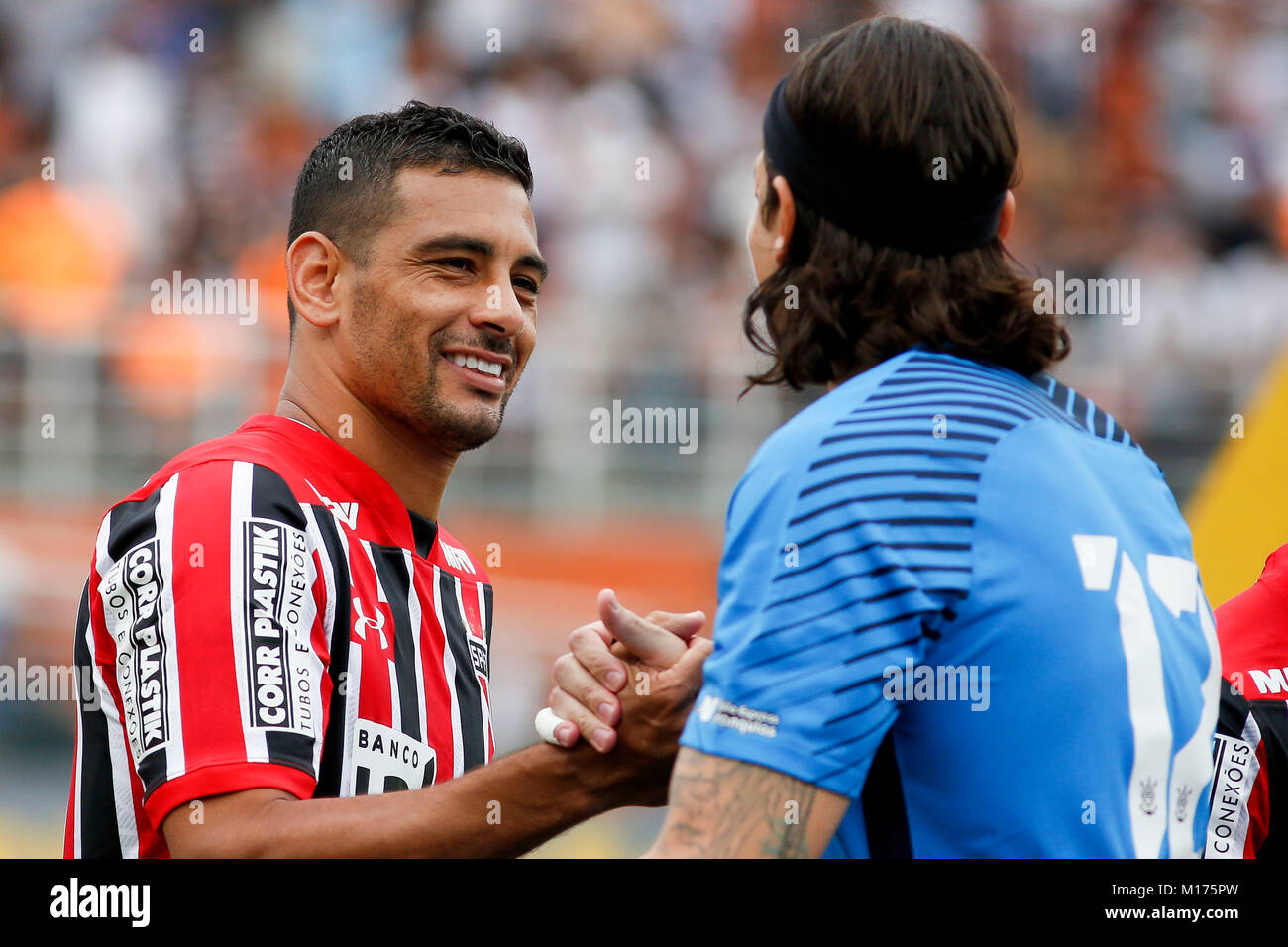 SÃO PAULO, SP - 27.01.2018: CORINTHIANS X SÃO PAULO - Diego Souza