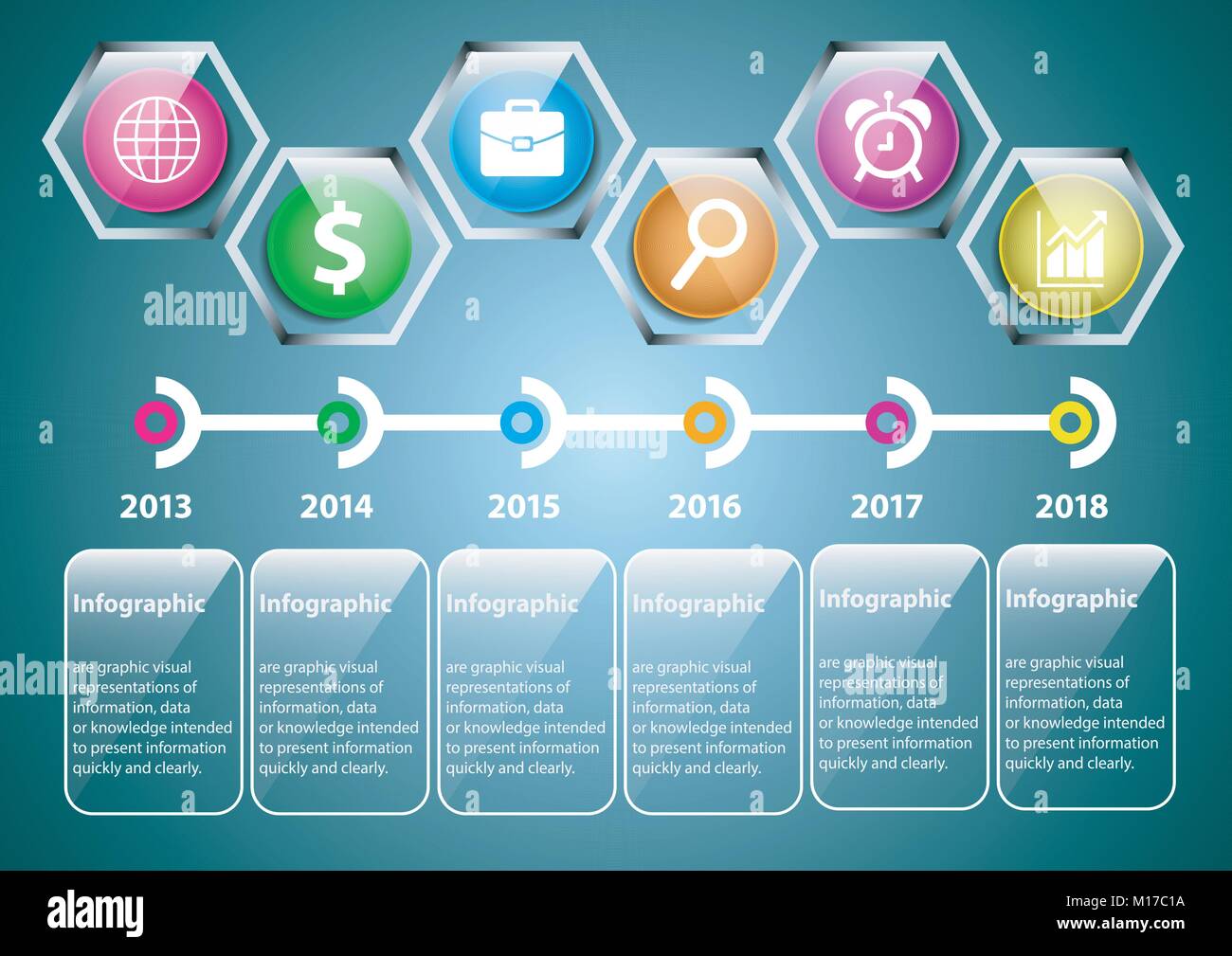 transparent infographic hexagon Stock Vector Image & Art - Alamy