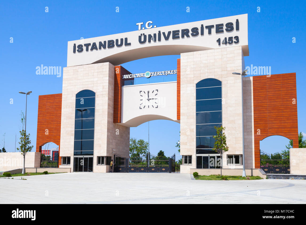 Istanbul Turkey June 27 2016 Main Entrance Gate Of T C Istanbul istanbul-turkey-june-27-2016-main-entrance-gate-of-t-c-istanbul