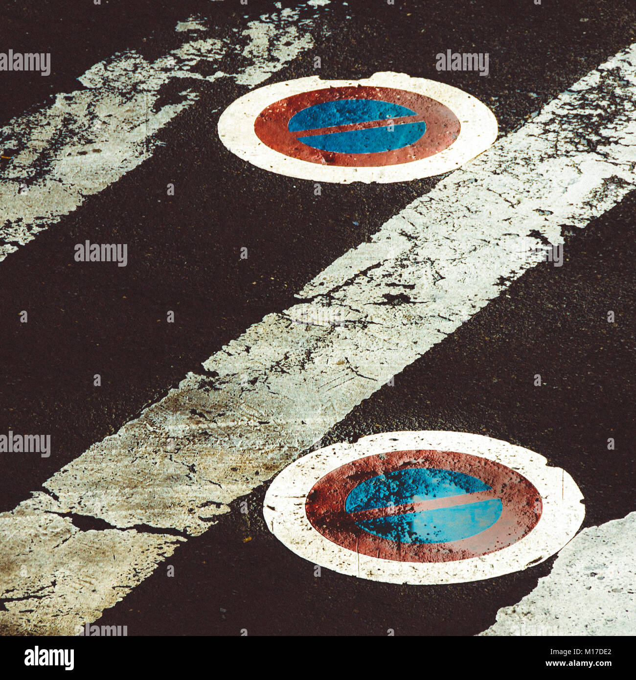 Ground signs Stock Photo Alamy