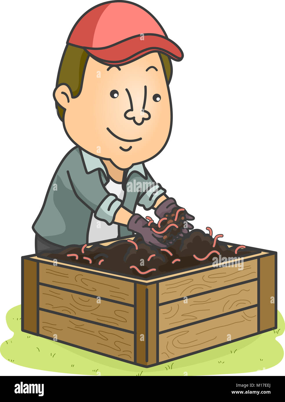 Vermicompost hi-res stock photography and images - Alamy, image size:984x1390