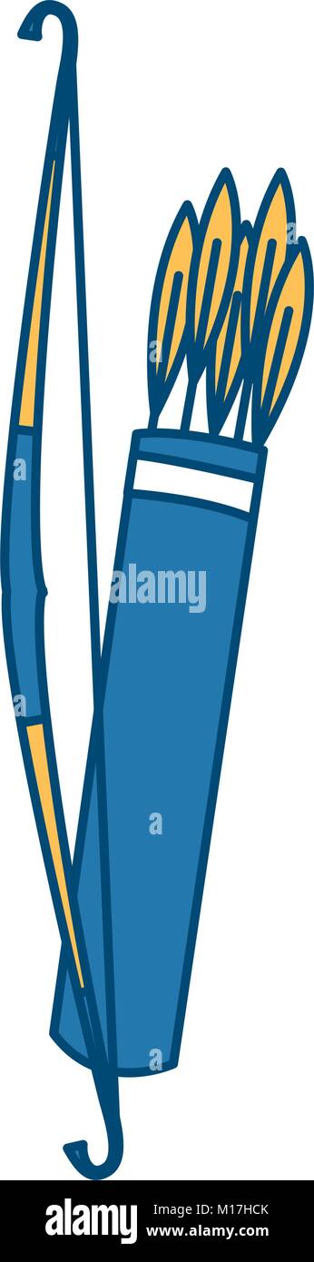 Bow and arrows Stock Vector Image & Art - Alamy