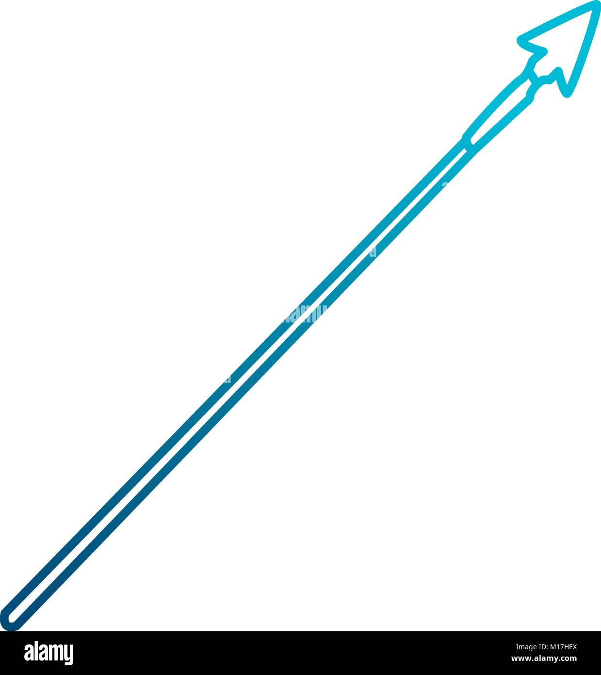 spear weapon isolated Stock Vector Image & Art - Alamy