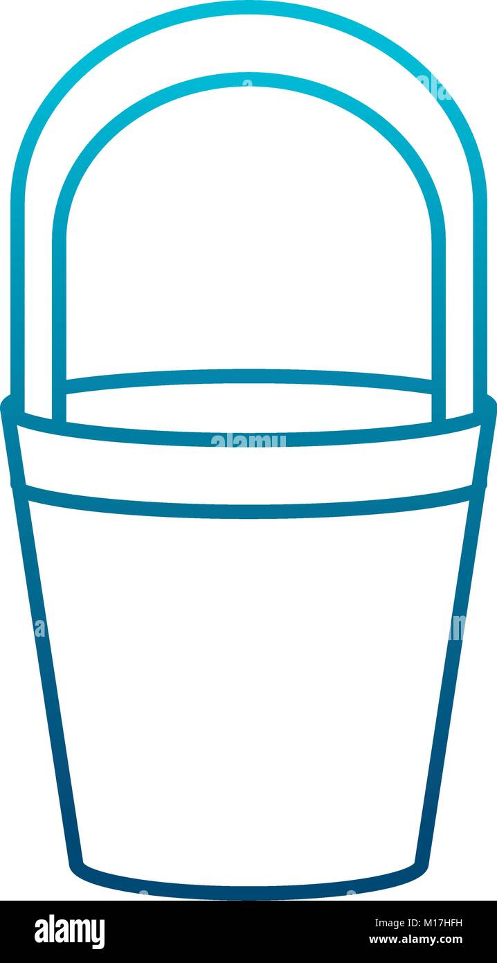 Bucket container isolated Stock Vector Image & Art - Alamy