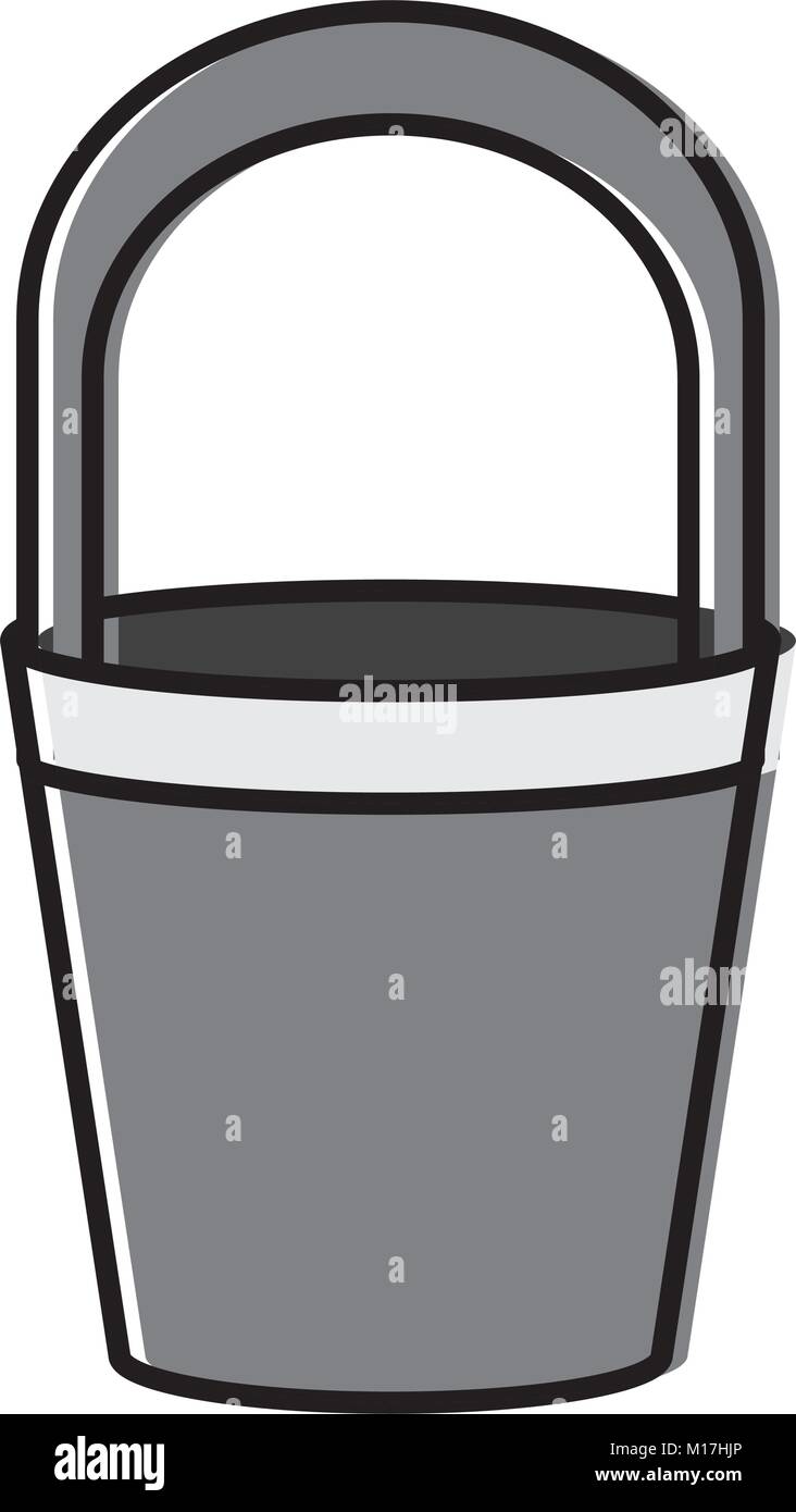 Bucket container isolated Stock Vector Image & Art - Alamy