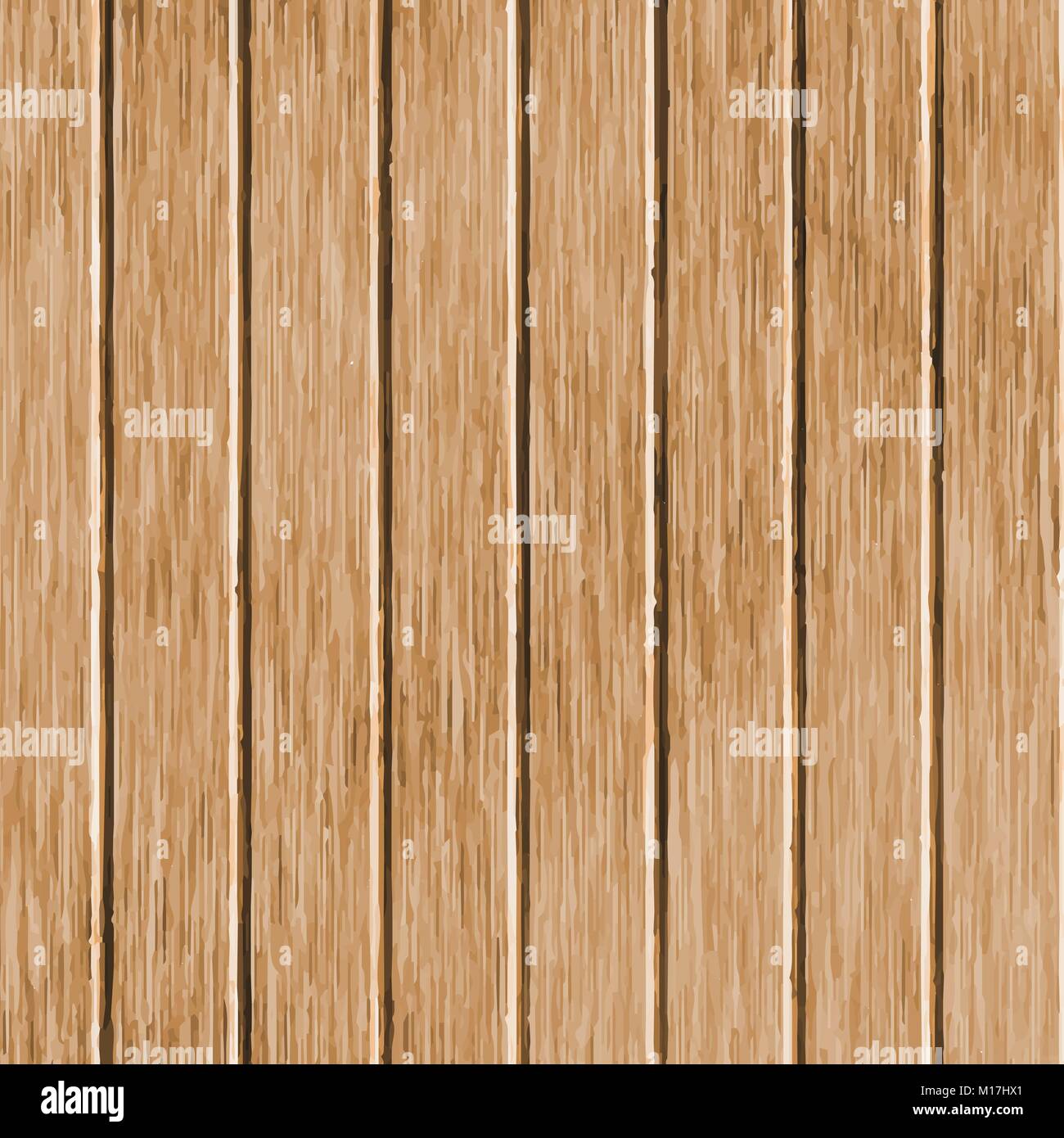 Walnut wood texture. Board wooden surface. Abstract grunge wooden pattern. Vector illustration background Stock Vector