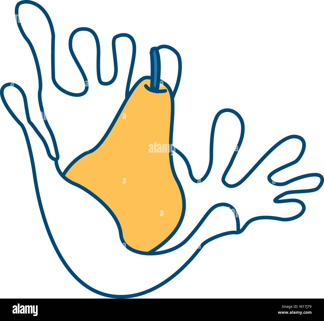 Pear milk splash Stock Vector Image & Art - Alamy