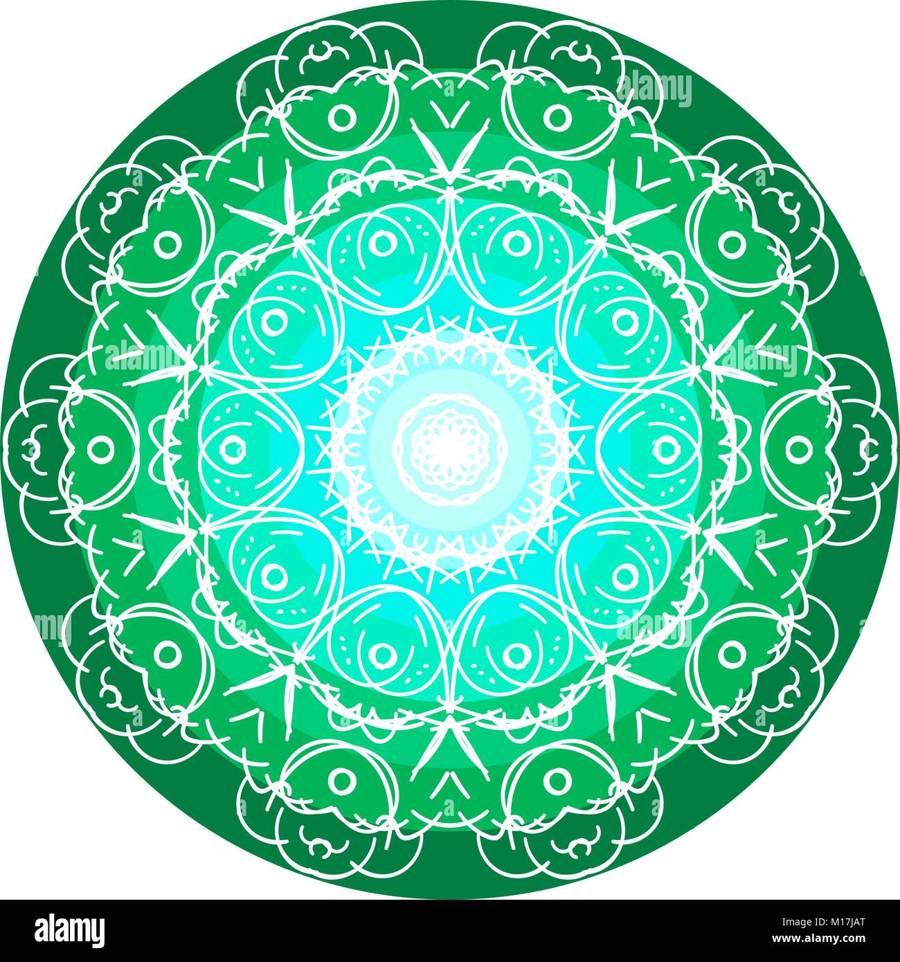 Beautiful Mandala Vector Download Stock Vector