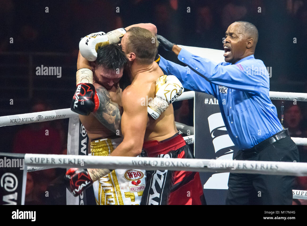 The world boxing super series hi-res stock photography and images