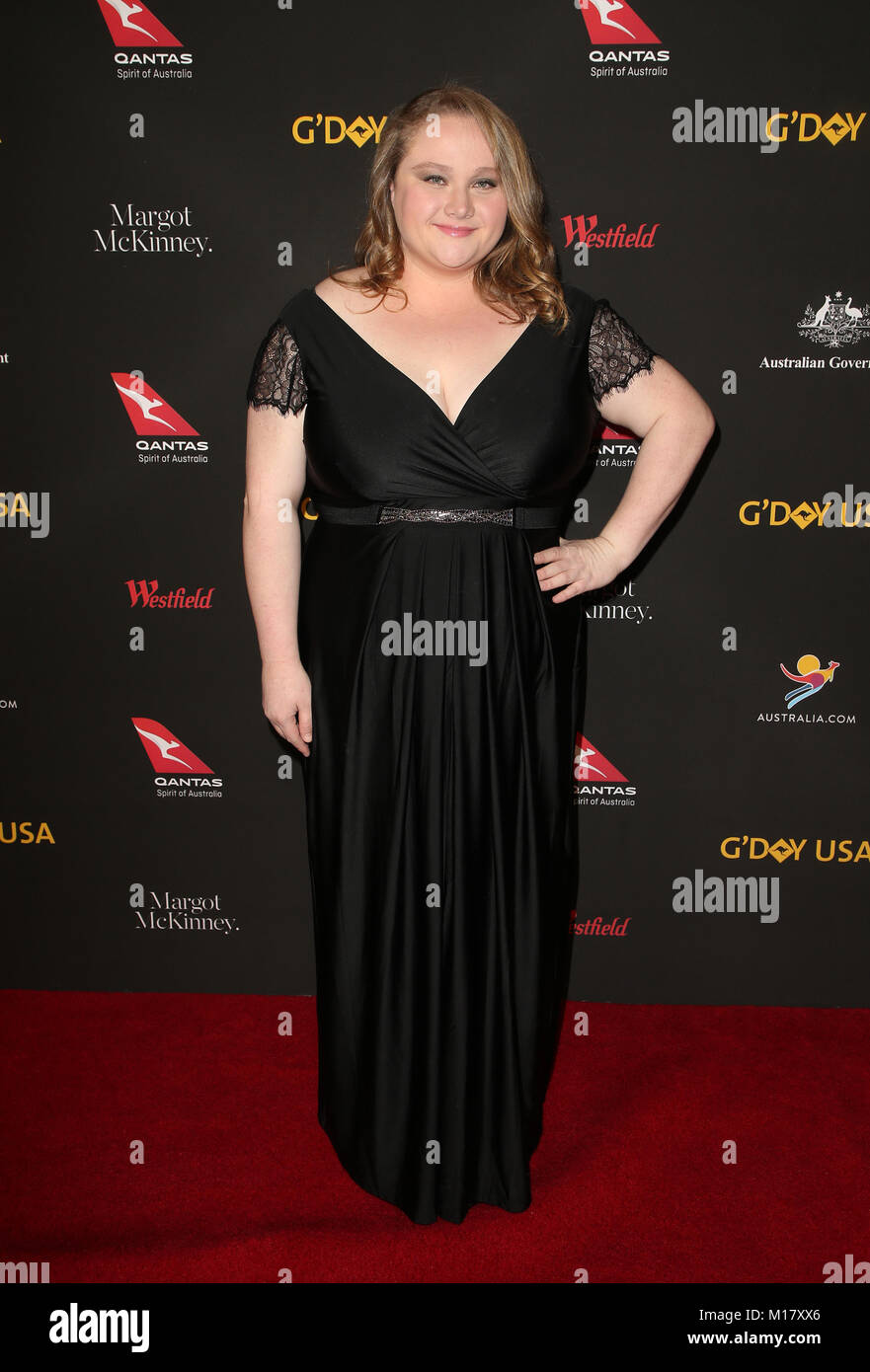LOS ANGELES, CA - JANUARY 27: Danielle Macdonald, at the 2018 G'Day USA
