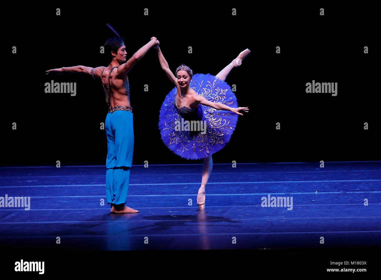 Ballet in Rome, galà les etoiles Stock Photo Alamy