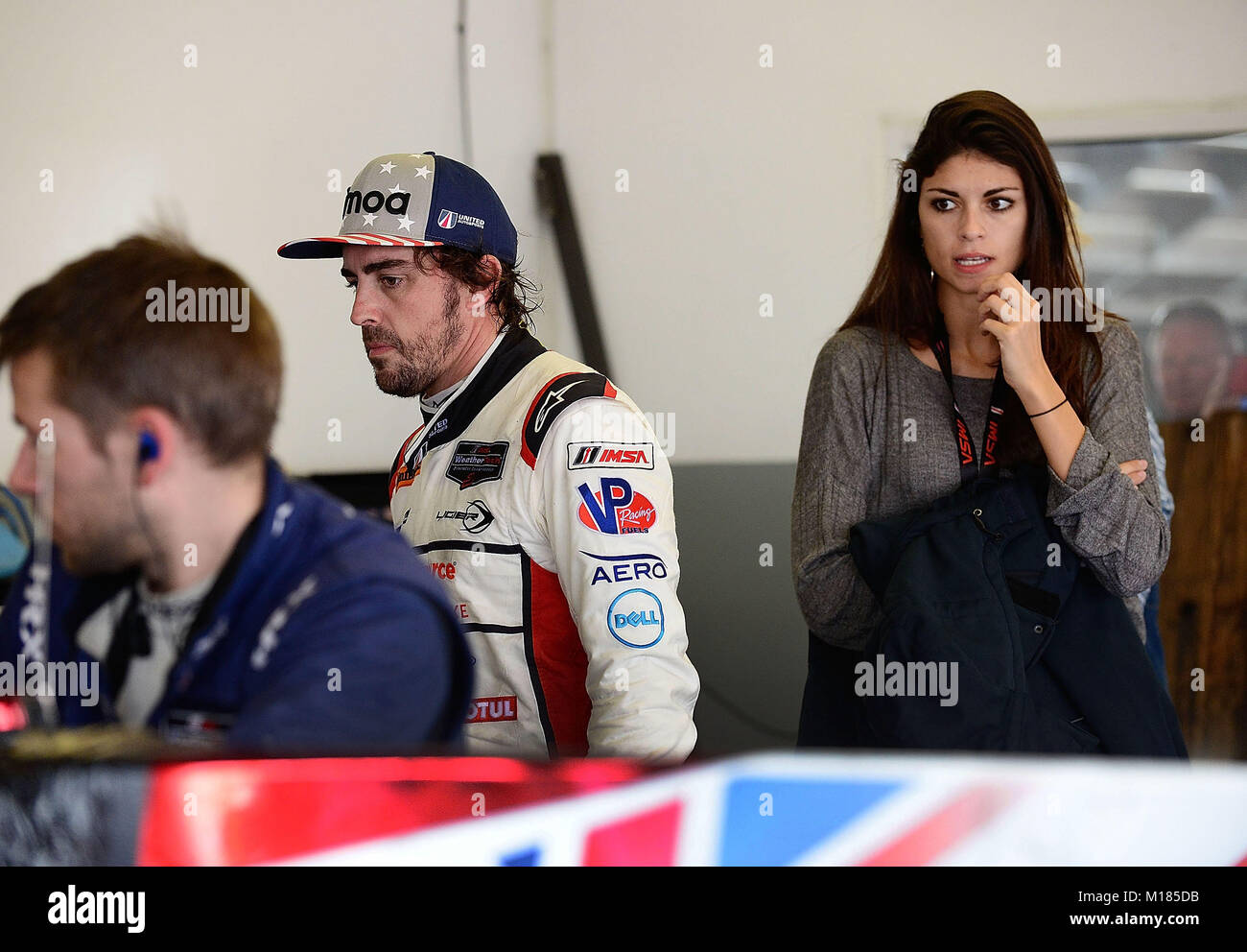 Daytona Beach Usa 28th Jan 2018 Spanish Driver Fernando Alonso Stock Photo Alamy