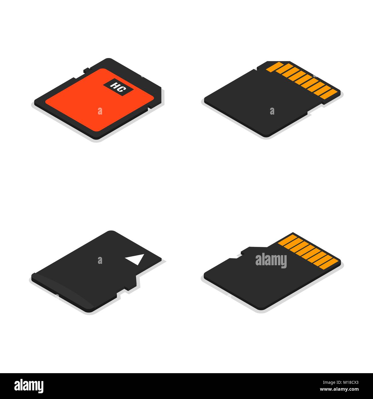 Micro SD card icon in comic style. Memory chip vector cartoon illustration  on white isolated background. Storage adapter business concept splash effec  Stock Vector Image & Art - Alamy