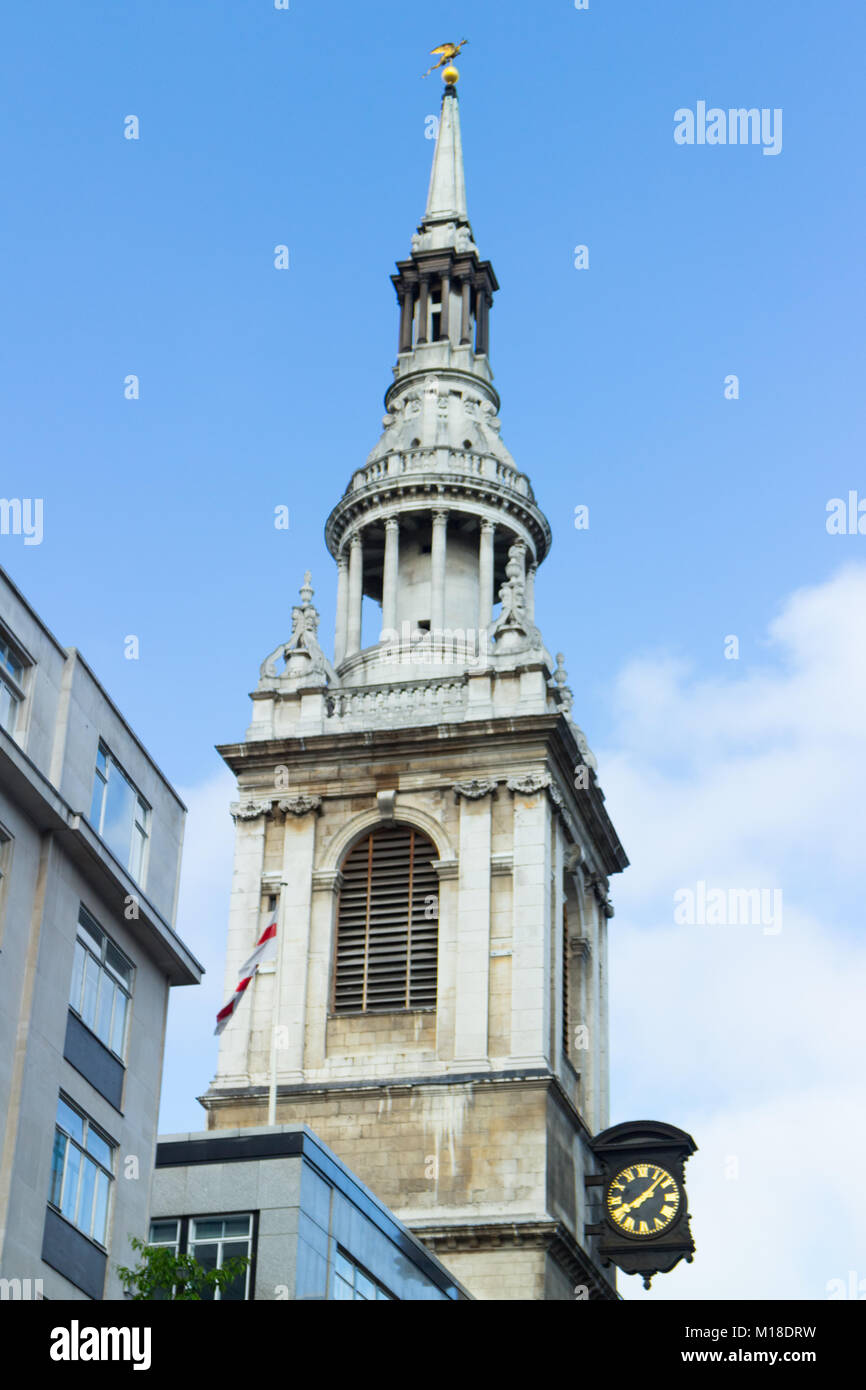London Church Stock Photo