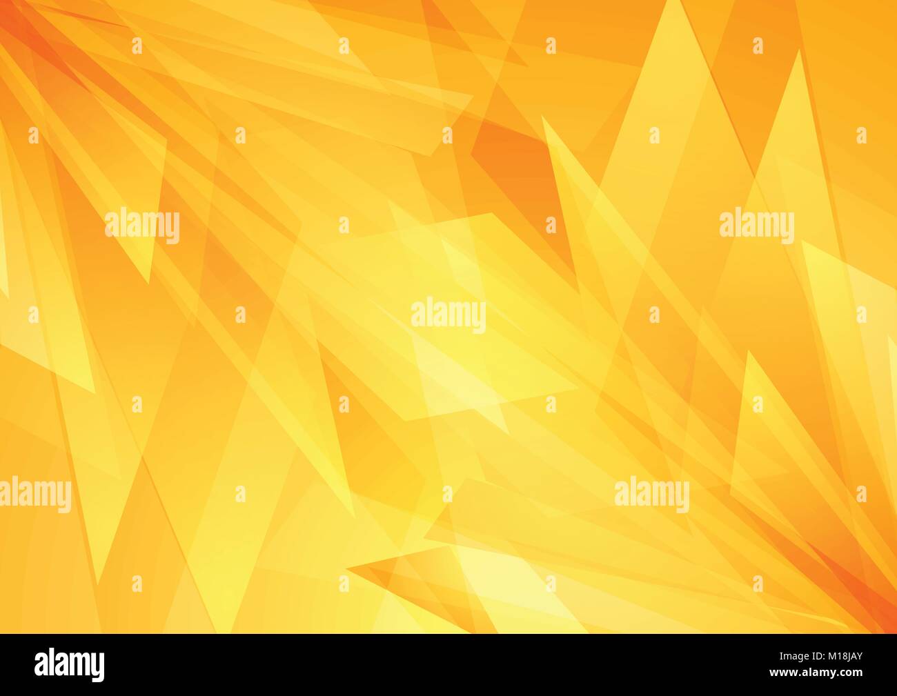 Orange bright abstract tech geometric shapes design. Concept abstract ...