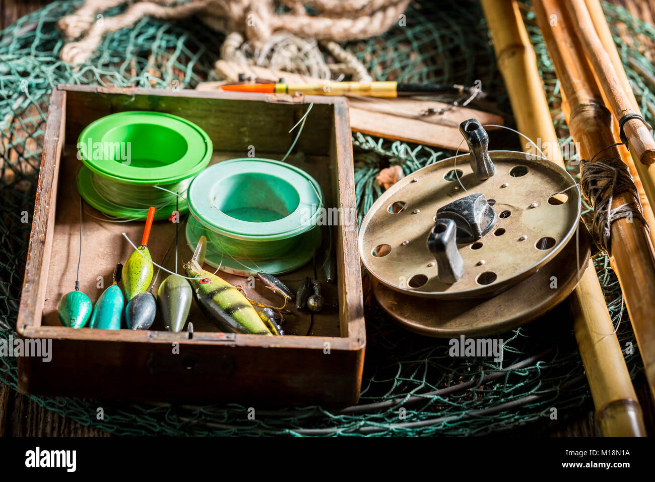 vintage fishing tackle