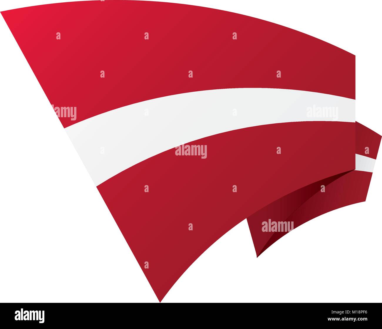 Latvia flag, vector illustration Stock Vector Image & Art - Alamy