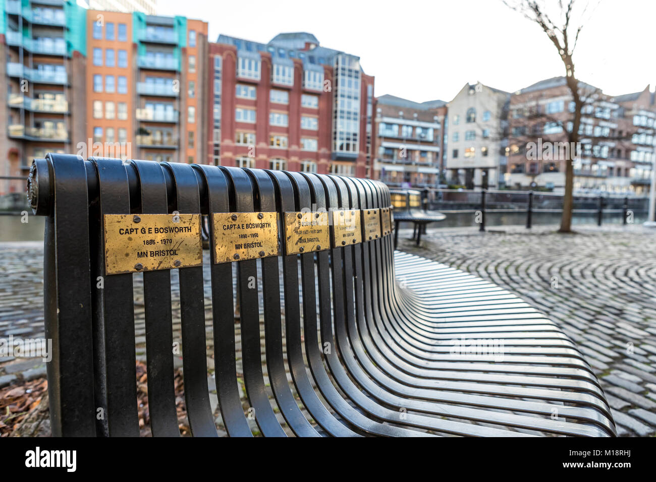 Merchant Navy Association memorial and seating. Remembering dead