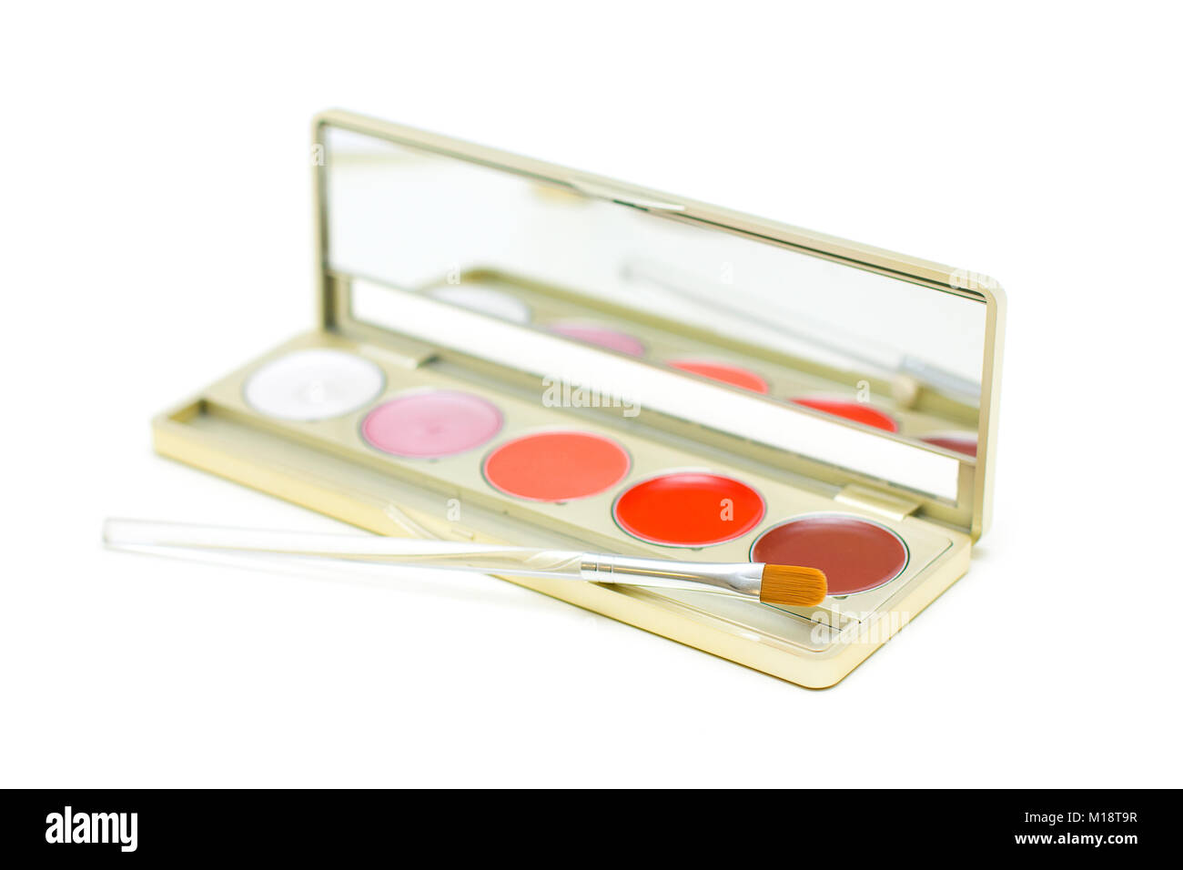 Brush on lipstick isolated Stock Photo Alamy