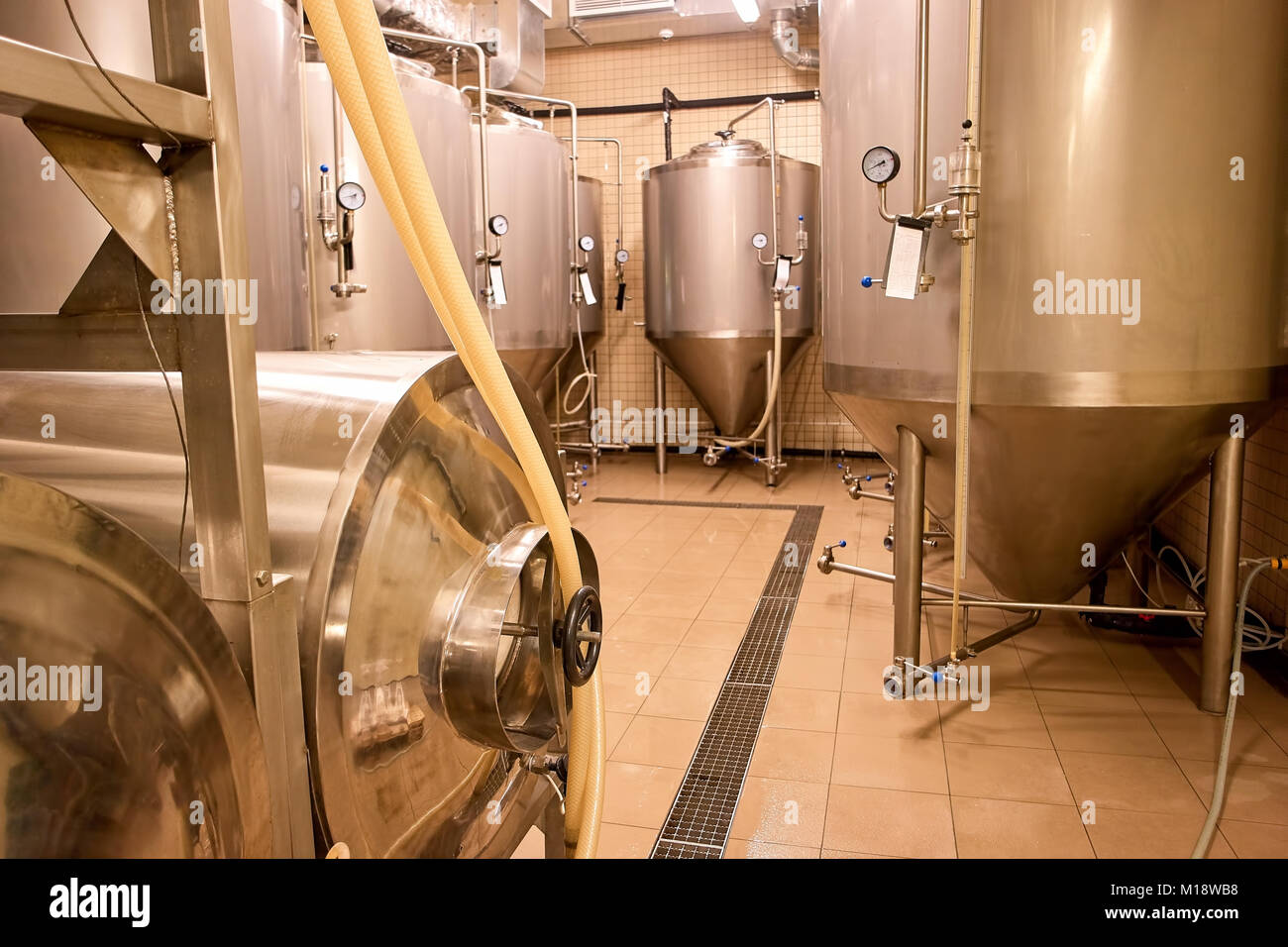 Brewing kettle hi-res stock photography and images - Alamy