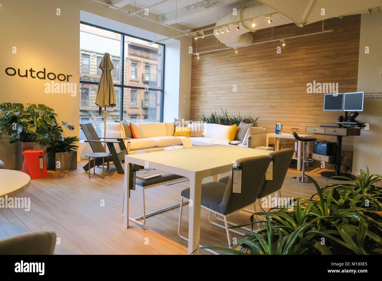 New Furniture Display Sale Store Stock Photos New