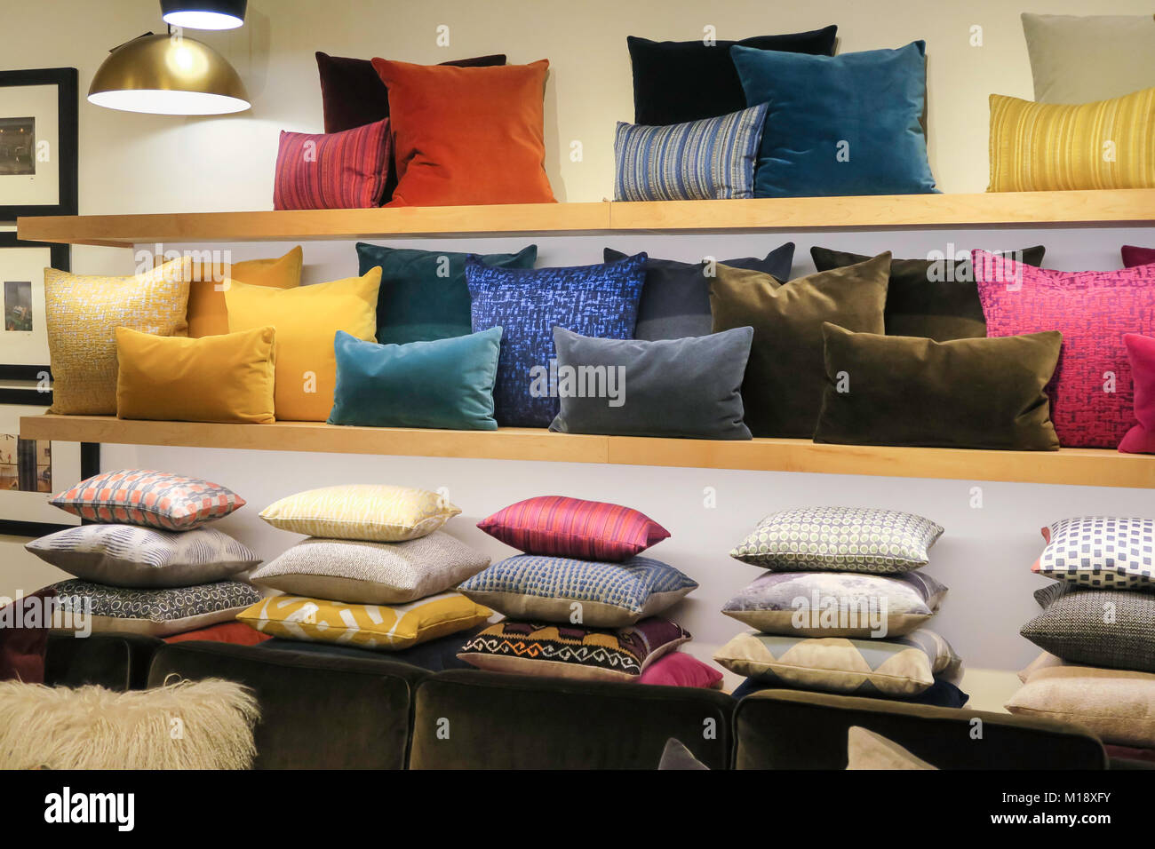 Room & Board Home Furnishings Store in Chelsea, NYC, USA Stock Photo