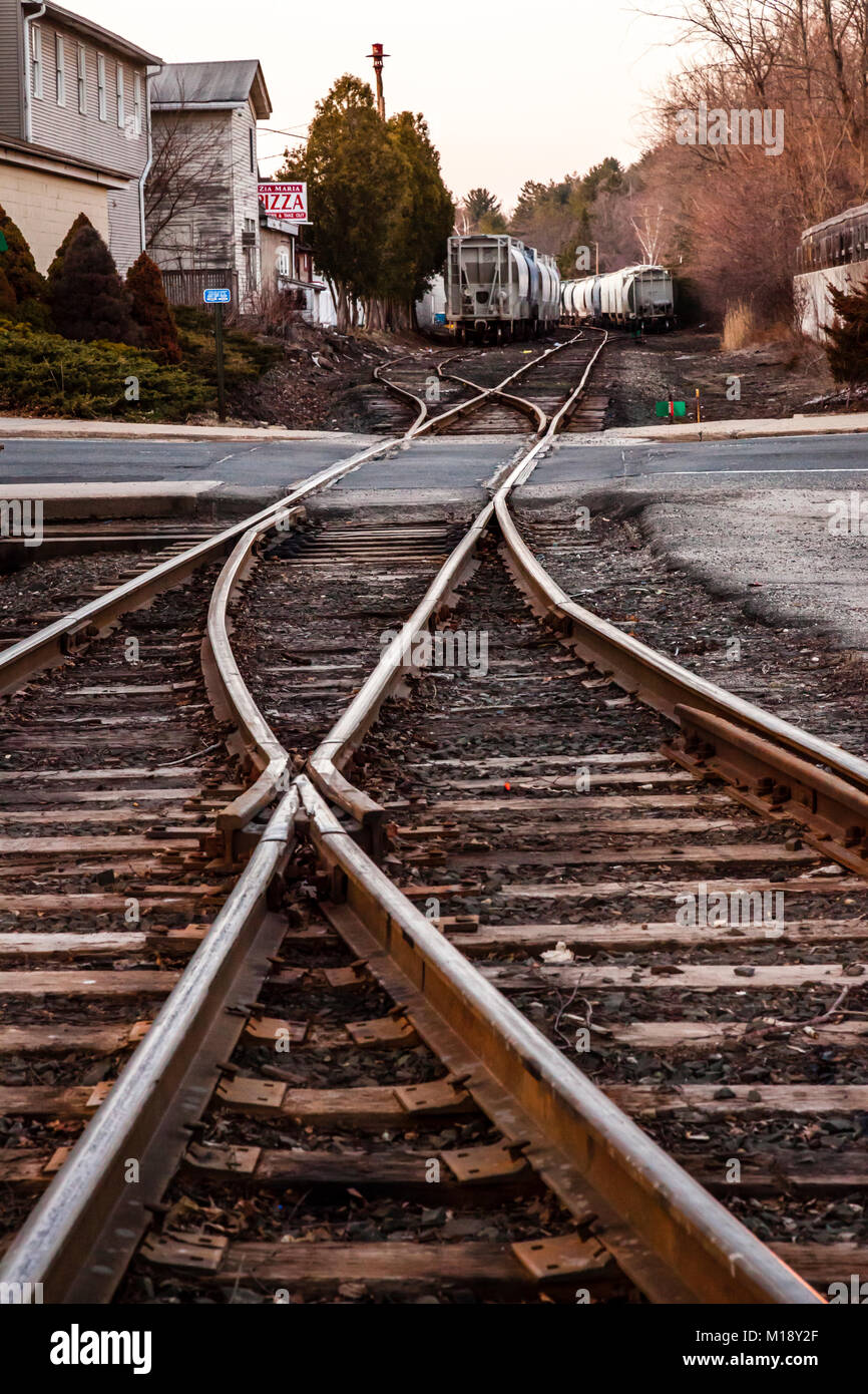 Canaan railroad station canaan connecticut hires stock photography and
