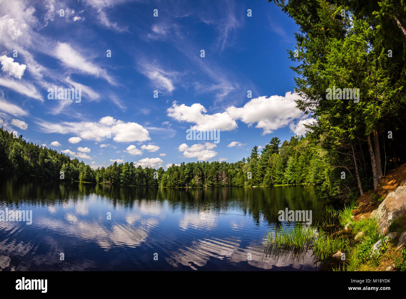 Howells Pond Hartland, Connecticut, USA Stock Photo Alamy