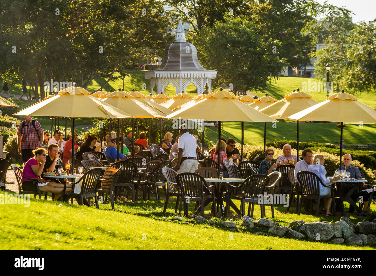Bar Harbor Inn & Spa Bar Harbor, Maine, USA Stock Photo Alamy