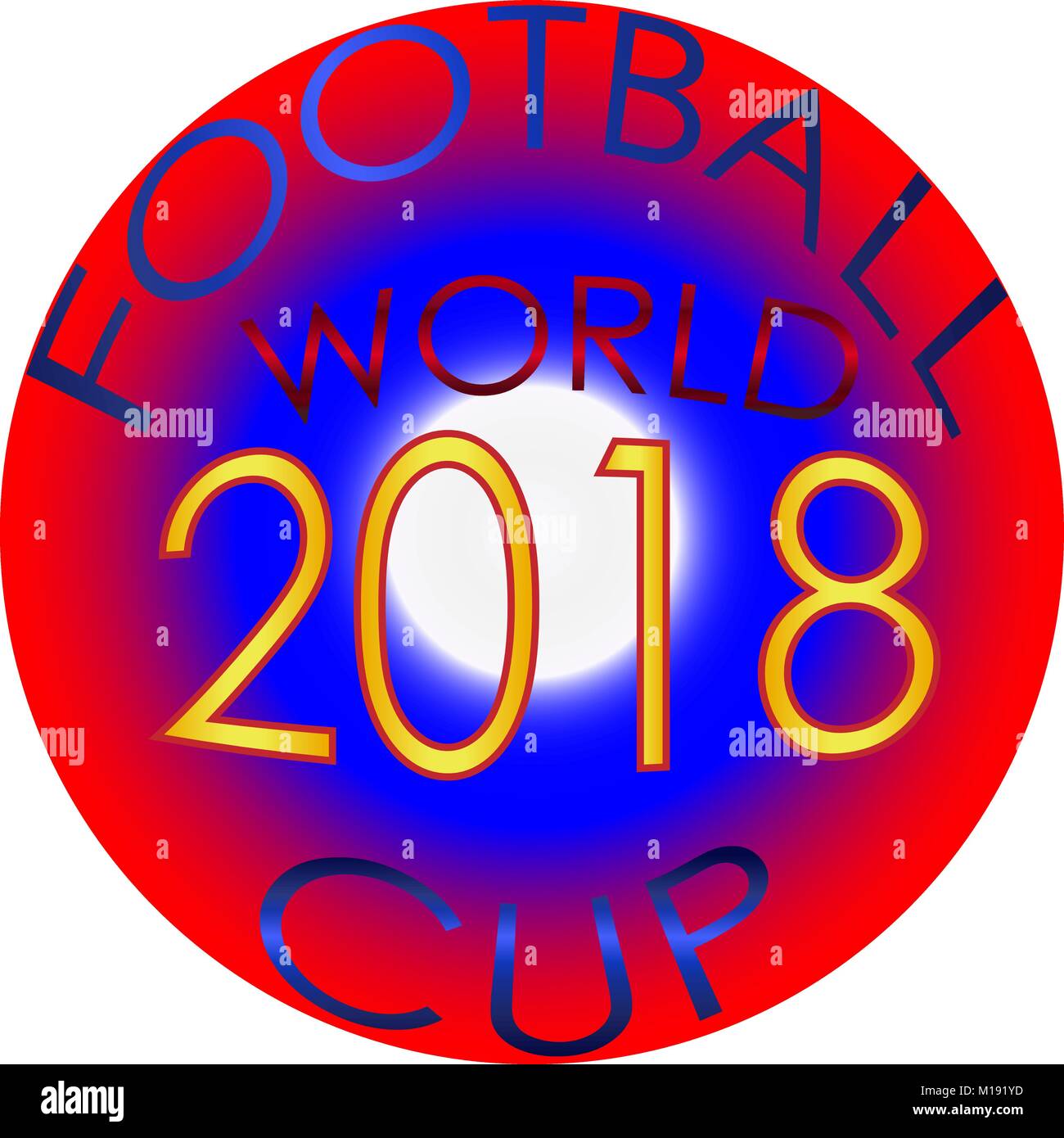 2018 world cup in russia Stock Vector Images Alamy