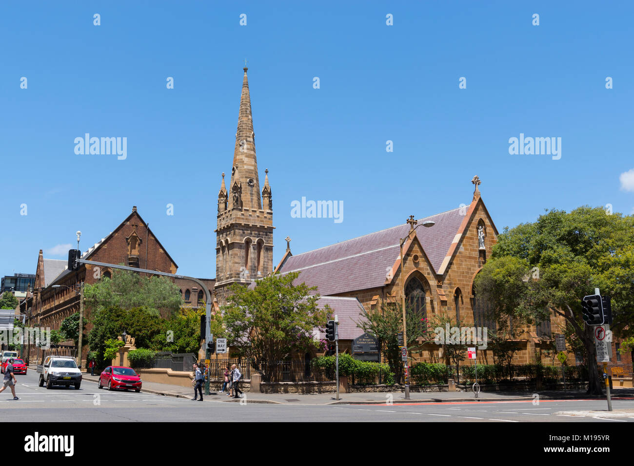 St Benedict's Catholic Church, Chippendale, Sydney Stock Photo