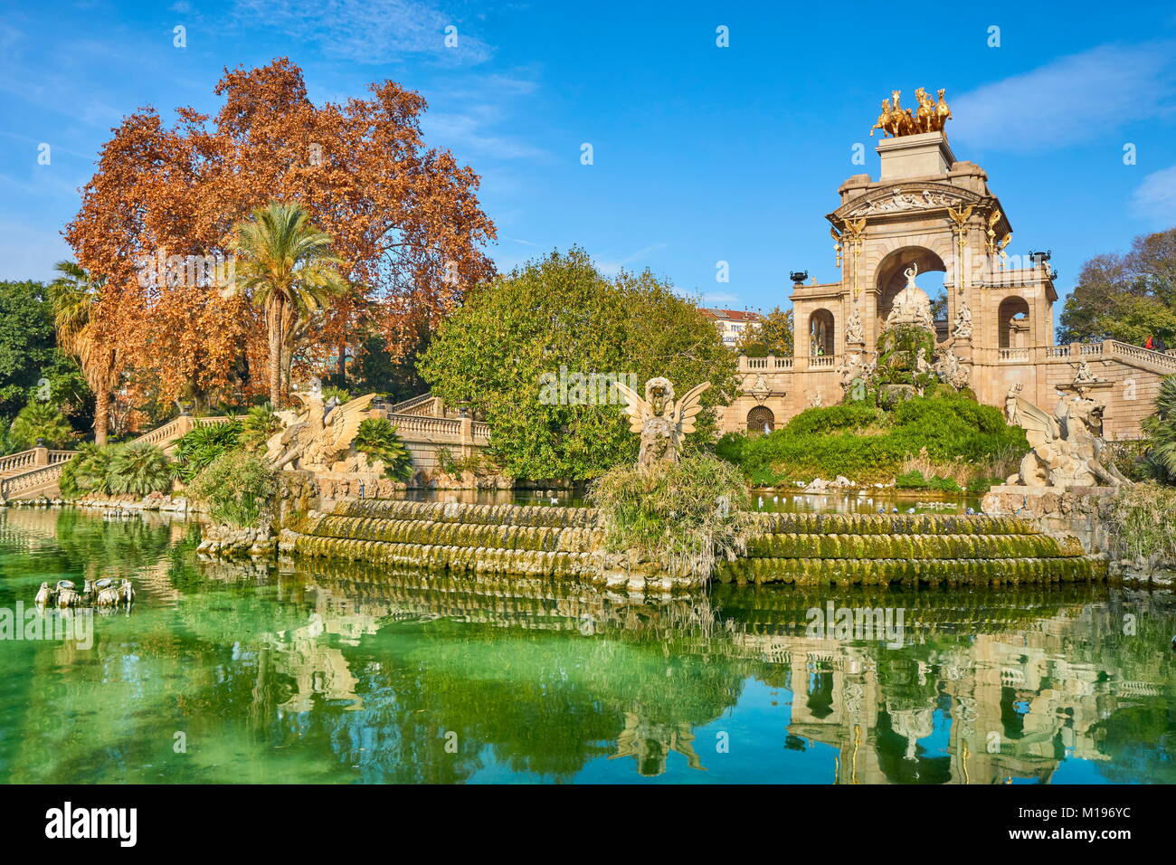 Parc de la Ciutadella, Barcelona, Spain Stock Photo