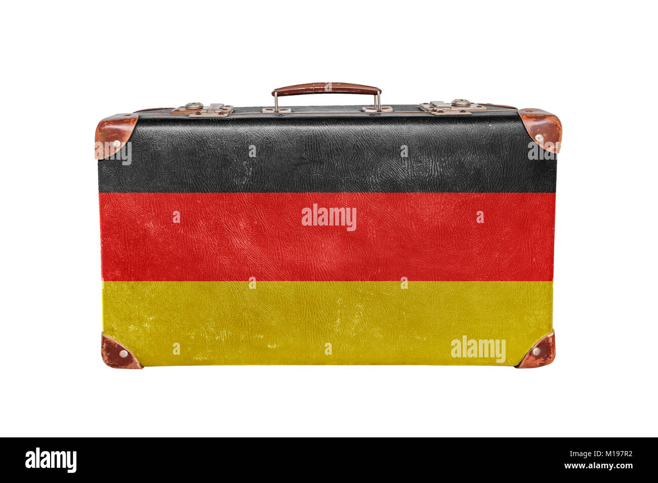 German flag suitcase Cut Out Stock Images & Pictures Alamy