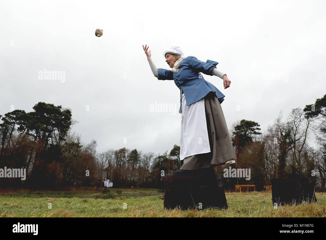 World haggis hurling championship hires stock photography and images