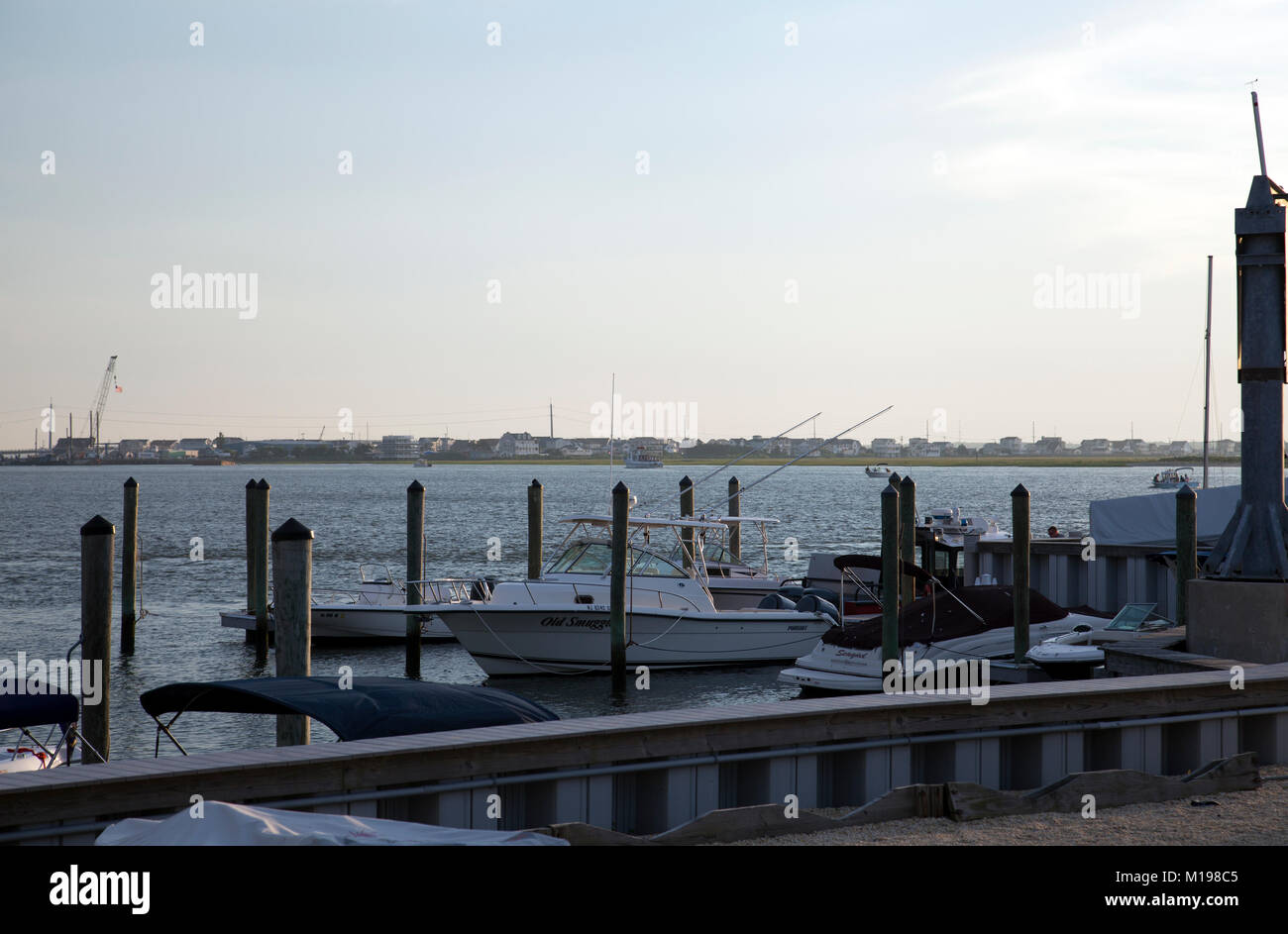 Avalon Yacht Club in Cape May, New Jersey USA Stock Photo Alamy