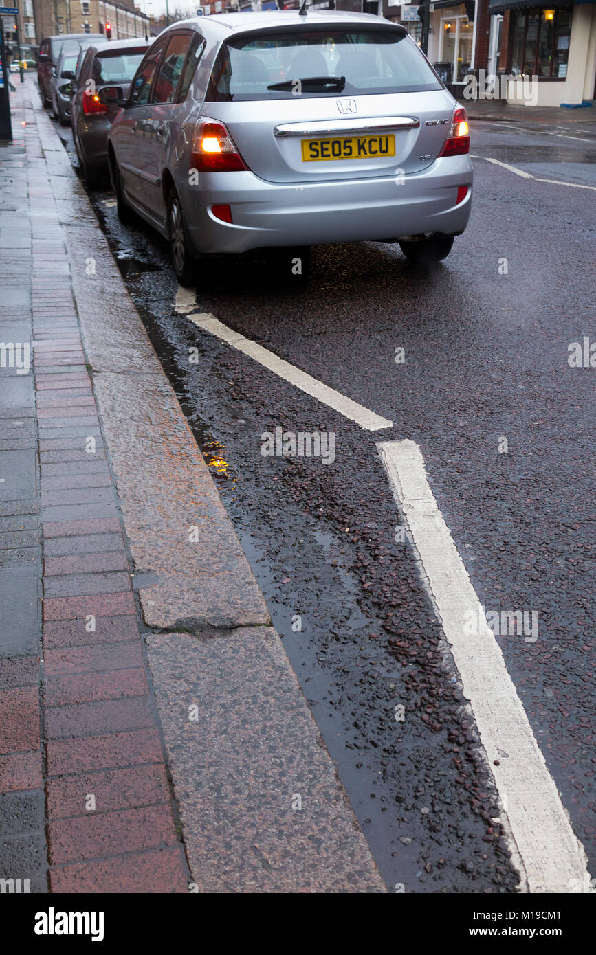 Zebra crossing zig zag white hires stock photography and images Alamy