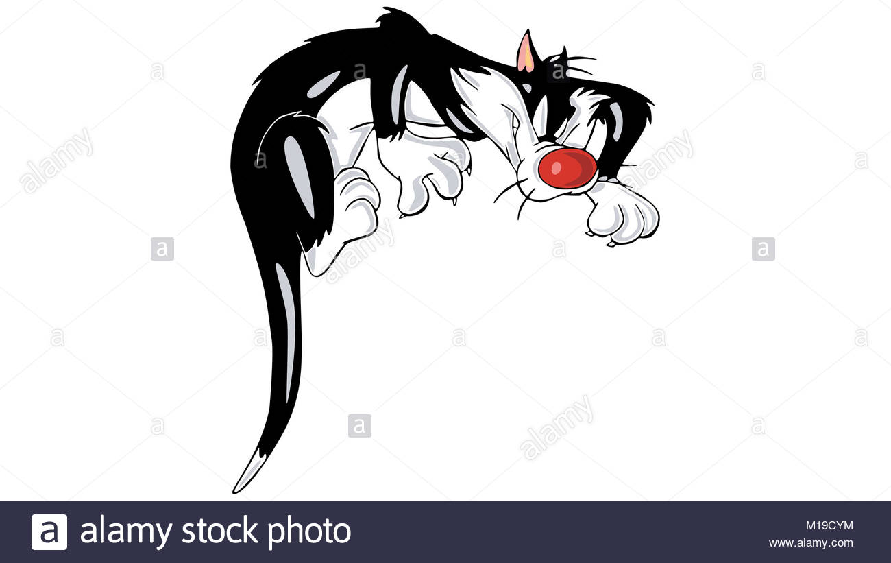 Sylvester Cat Character Stock Photos & Sylvester Cat Character Stock