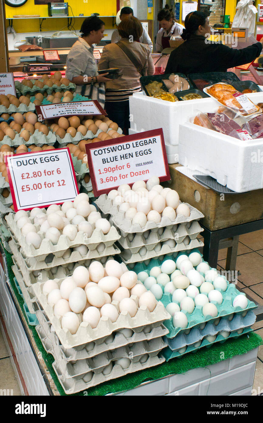 One of the largest and oldest food markets in london hires stock