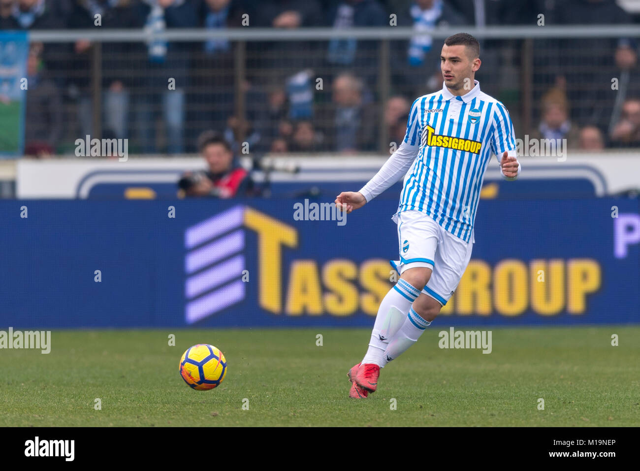 Federico Bonazzoli of Spal during the Italian "Serie A" match between Spal  1-1 Inter FC