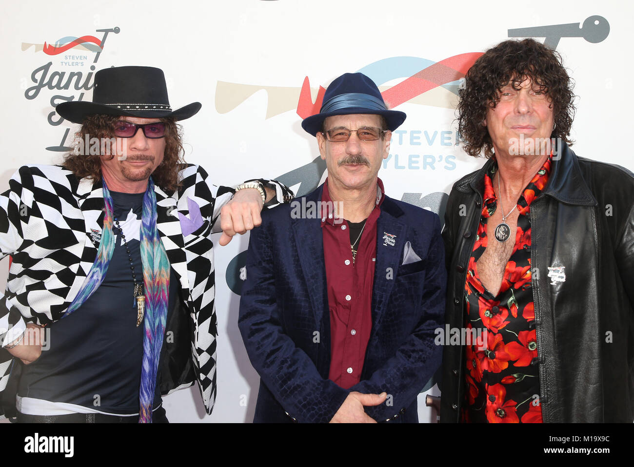 LOS ANGELES, CA - JANUARY 28: Stuart Smith, Joe Retta, Bruce Quarto, at ...