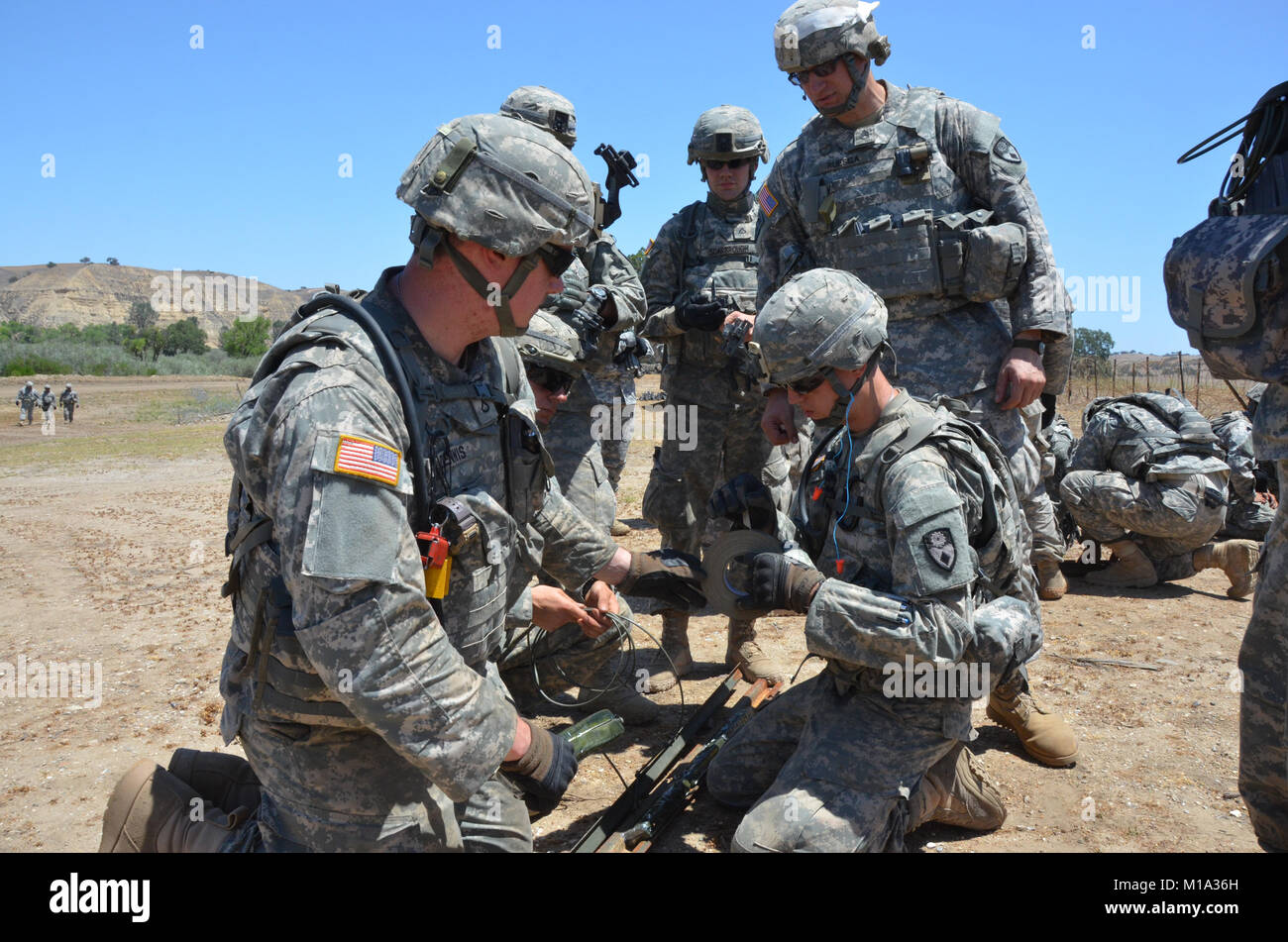 Sapper Construction Exercise safe handling hi-res stock photography and images - Alamy