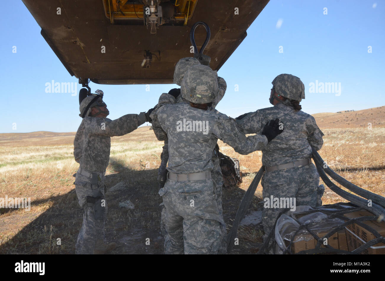 California Army National Guard's 40th Brigade Support Battalion had a ...