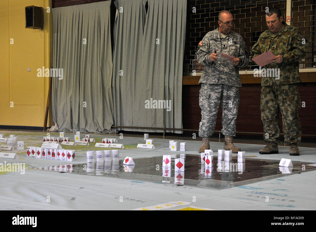 Australian army maj peter williams hires stock photography and images