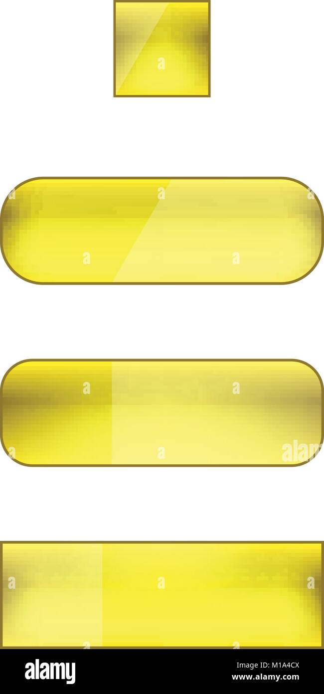vector web buttons set Stock Vector Image & Art - Alamy