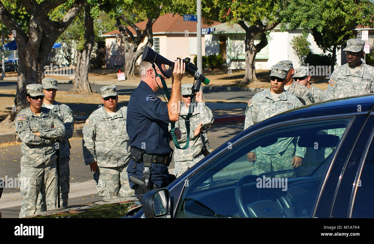 Soldiers participate in riot control training to develop skills in ...