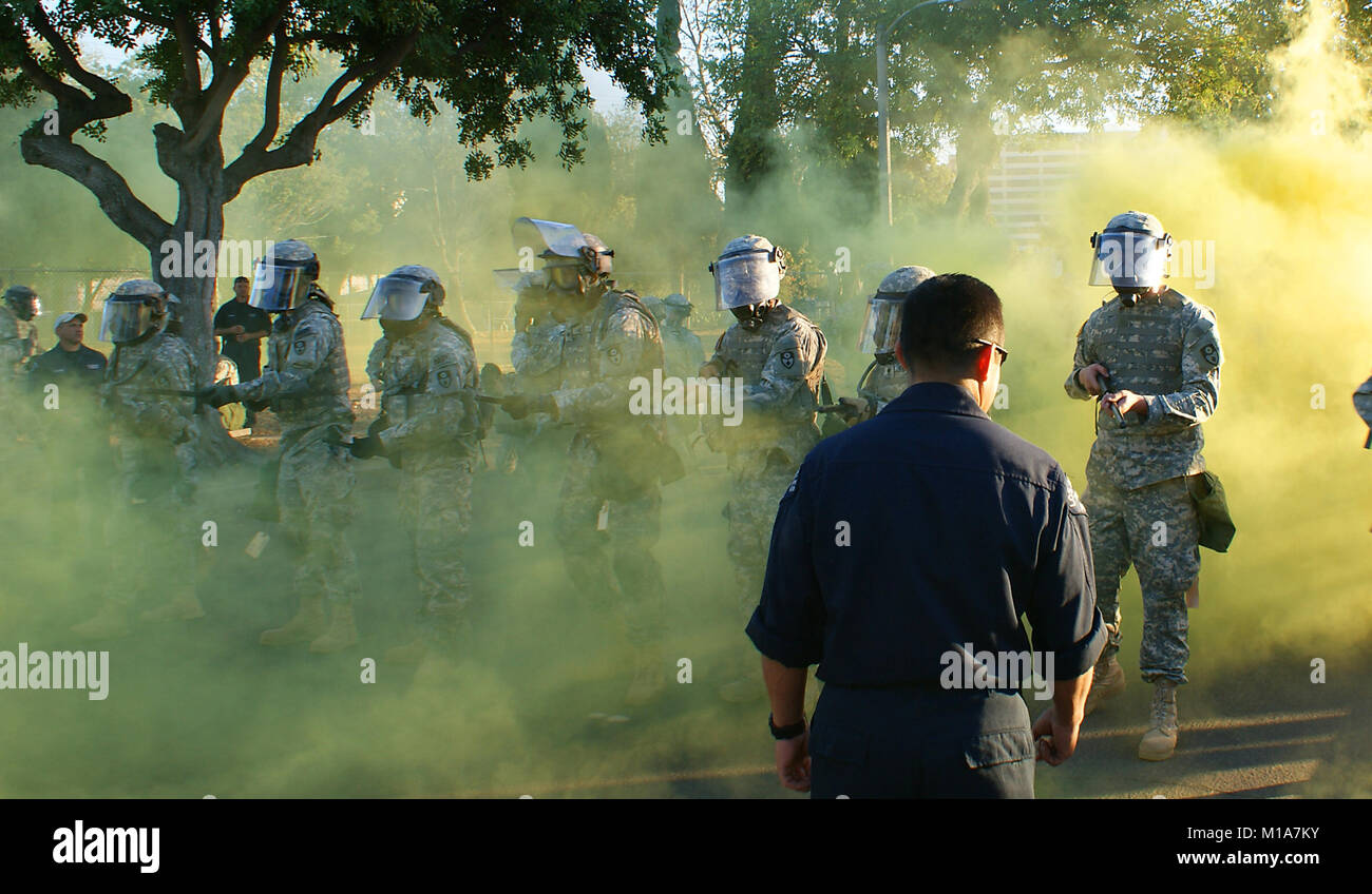 During riot control training hi-res stock photography and images - Alamy