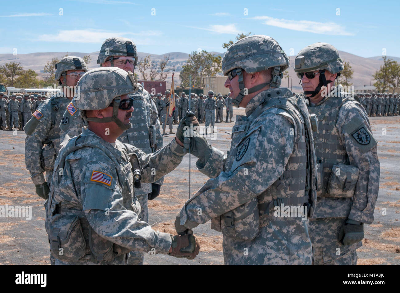 Soldiers with the 224th Sustainment Brigade’s HHC and Special Troops ...